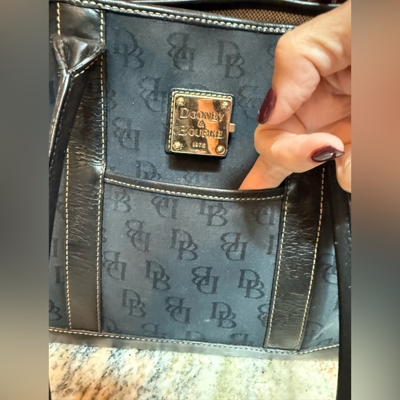 Dooney & Bourke Blue Tote Bag - Picture 5 of 16